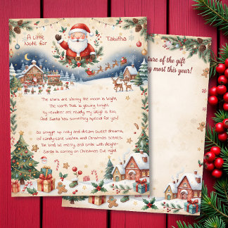 A Personalised Letter from Santa for your Child