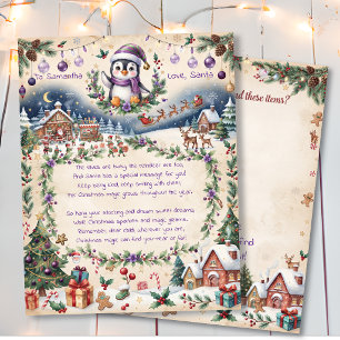 A Personalised Letter from Santa & Hidden Objects