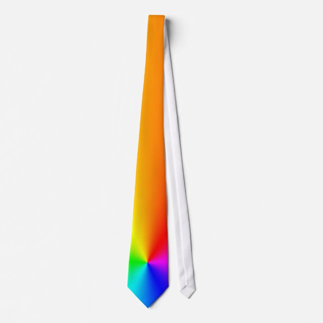 A Perspecitive Rainbow Tie! Tie (Front)
