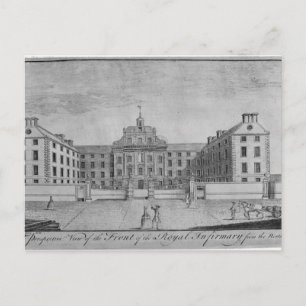 A Perspective View of the Front of the Royal Postcard