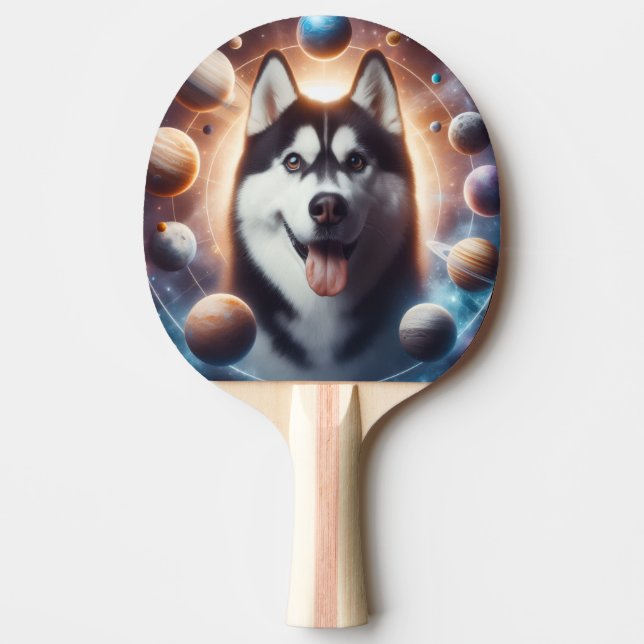 A PET in space Ping Pong Paddle (Front)