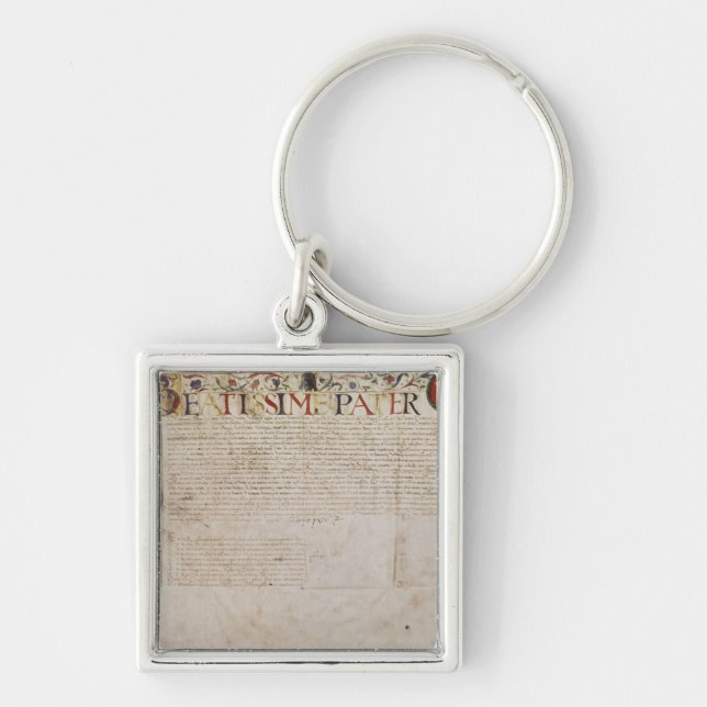 A petition from the German banking family Key Ring (Front)