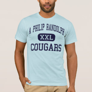A Philip Randolph - Cougars - High - New York T-Shirt