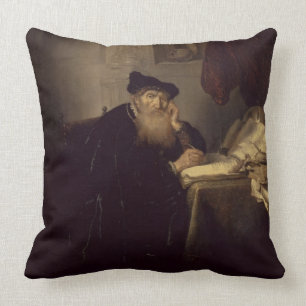 A Philosopher, 1635 (oil on panel) Cushion