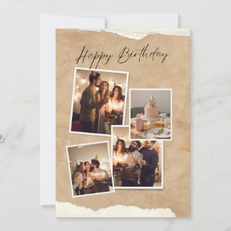 A Photo Collage of Timeless Memories"? Invitation