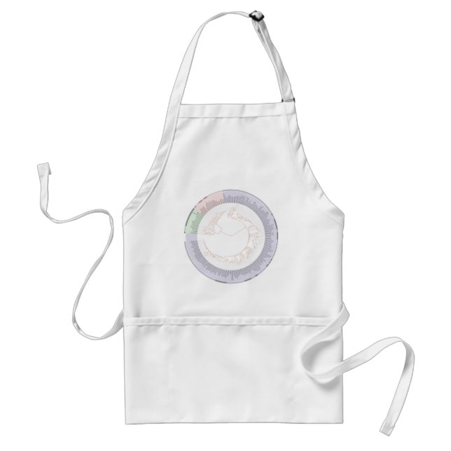 A phylogenetic tree of life Chart Standard Apron (Front)