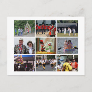 A Picture of England - customs and traditions Postcard