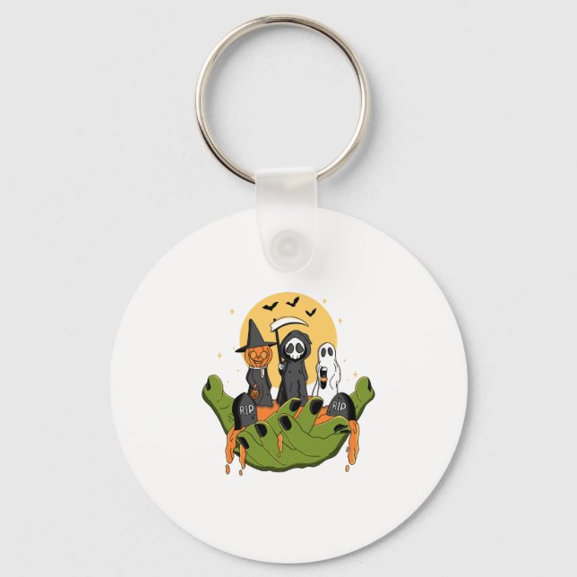 A Piece of Halloween Key Ring (Front)