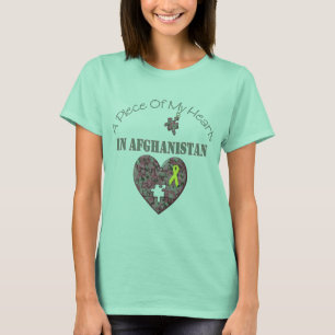 A Piece of My Hearts In Afghanistan T-Shirt