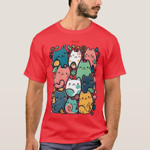 A pile of cats T-Shirt