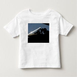 A pilot prepares for take-off toddler T-Shirt