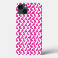 a pink and white background with a pattern