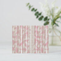 a pink and white striped background