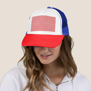 A Pink Background Like Never Before! Trucker Hat