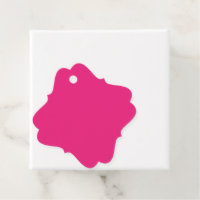 a pink background with a black
