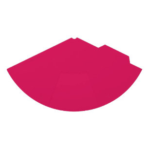 a pink background with a white border party hat