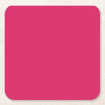 a pink background with a white border square paper coaster<br><div class="desc">6 Custom Square Paper Coasters for Every Event. Discover our durable and customisable 6-pack square paper coasters. Perfect for parties, weddings, or branding your business, these coasters prevent water rings while adding a personal touch. Effortless Elegance for Every Occasion : Transform your gatherings into stylish experiences with our Square Paper...</div>