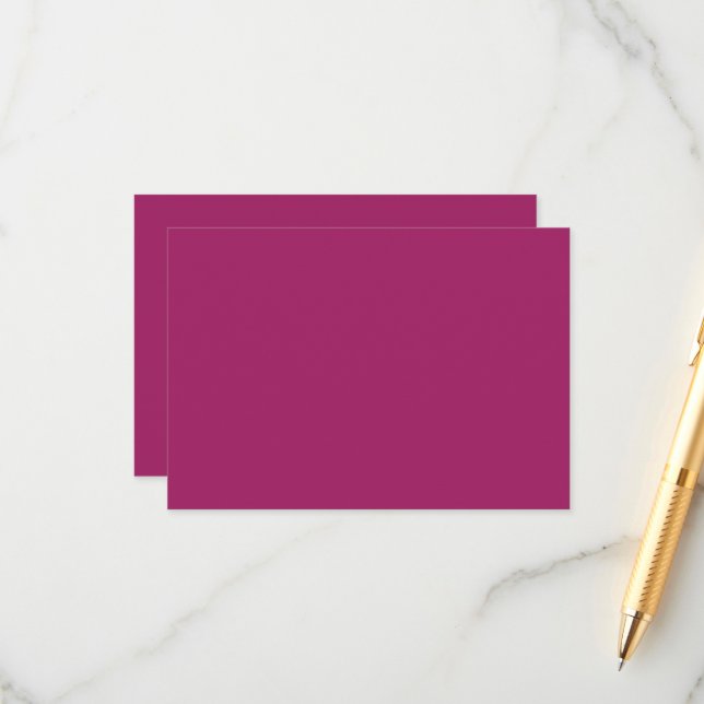 a pink background with a white enclosure card (Front/Back In Situ)