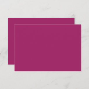 a pink background with a white thank you card