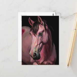 A Pink Horse Postcard