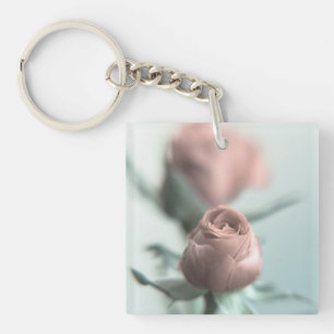 A Pink Rose for your Sweetheart... Key Ring