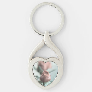 A Pink Rose for your Sweetheart... Key Ring