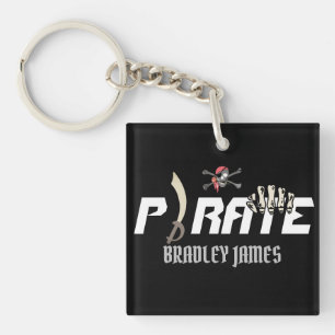 A Pirate International Talk Like a Pirate day Key Ring