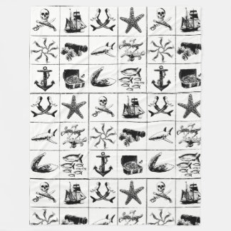 A Pirates Life Blanket_8 Fleece Blanket