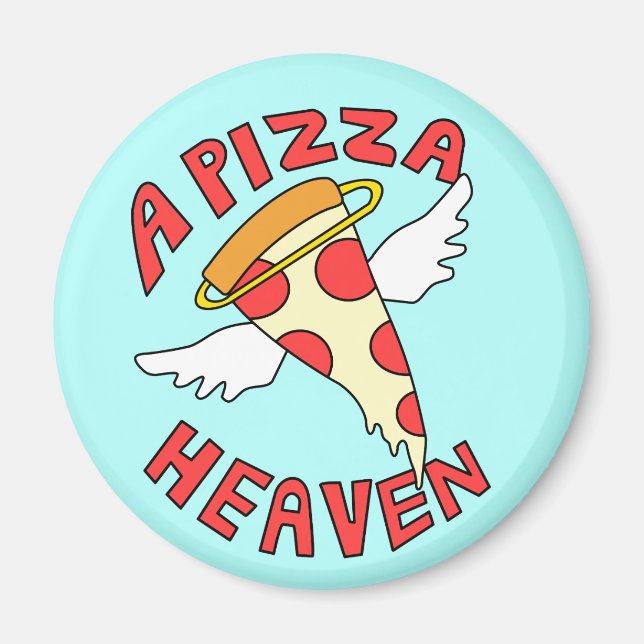 A Pizza Heaven Magnet (Front)