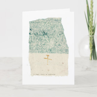 A place empty of separation. card