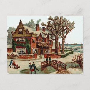 A Place for Christmas Holiday Postcard