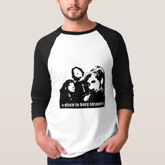 A Place to Bury Strangers Vector T-shirt (Front)