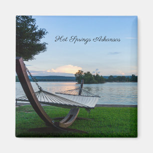 A Place To Relax Square Magnet