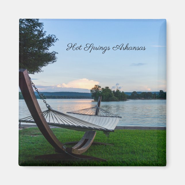 A Place To Relax Square Magnet (Front)