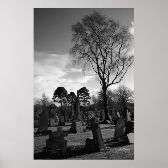 A Place to Rest - Gothic Collection Fine Art Photo Poster (Front)