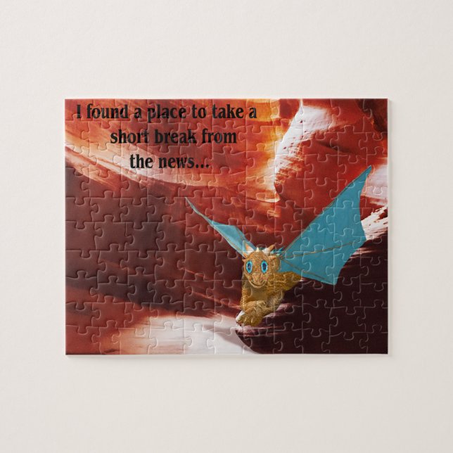 A Place to Take a Break from the News Jigsaw Puzzle (Horizontal)