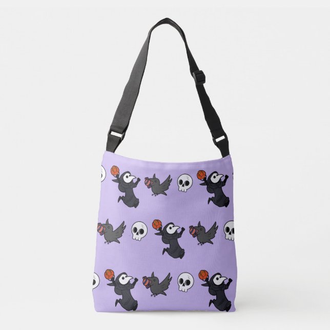 A Plague Friendly Pattern! Crossbody Bag (Front)