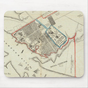 A Plan Of The Property Of The Hampton Normal Mouse Pad