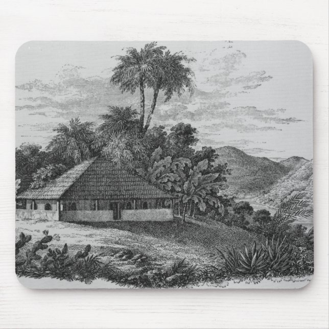 A Planter's House in Brazil Mouse Pad (Front)