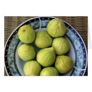 A plate of fresh Mediterranean Figs