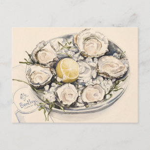 A Plate of Oysters 2012 Postcard
