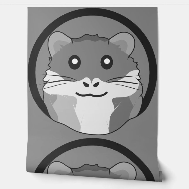 A playful and funny hamster wallpaper (Unrolling)