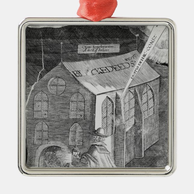 A Plot with Powder, 1605 Metal Tree Decoration (Front)