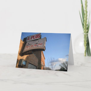 "A PLUS" Congratulatory Card