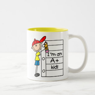 A Plus Kid Two-Tone Coffee Mug