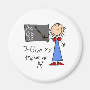 A Plus Teacher Magnet