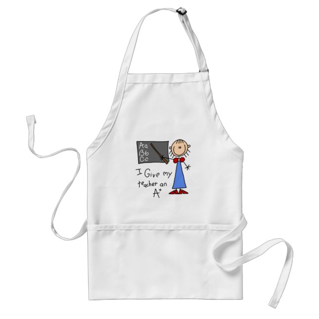 A Plus Teacher Standard Apron (Front)