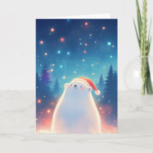 A Polar Bear Christmas Dream Card