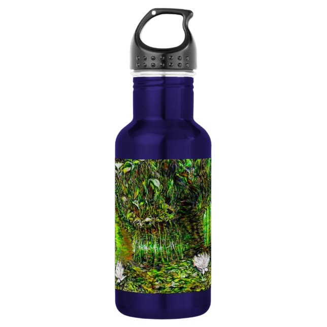 A Pond with Unpure Thoughts 532 Ml Water Bottle (Front)