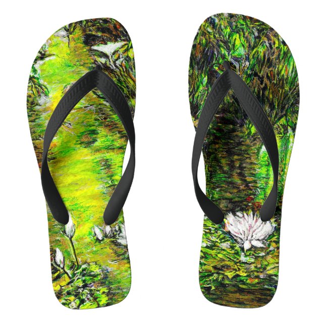 A Pond with Unpure Thoughts Jandals (Footbed)